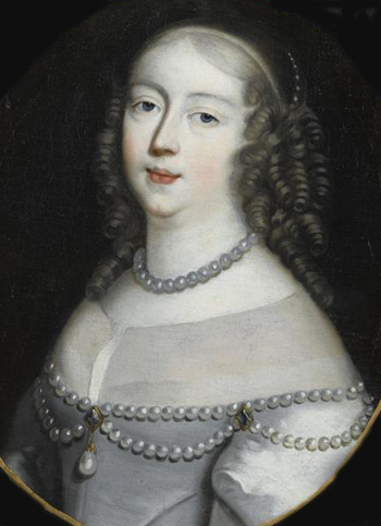 Anne de Rohan-Guémené - Portrait vers 1660
